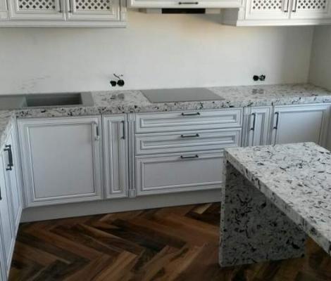 Столешницы для кухни из кварцевого агломерата