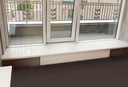 Подоконники из кварцевого агломерата