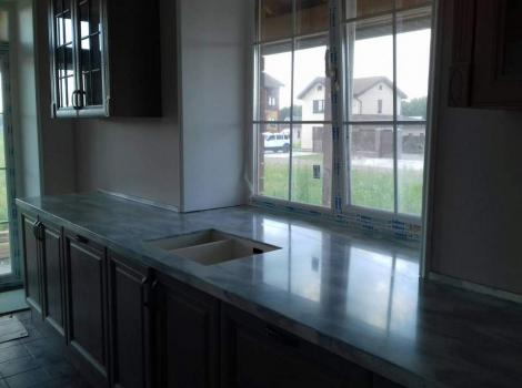 Подоконник из акрилового камня Hanex ST-106 Gren